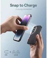 Baseus Wireless Portable Charger Magnetic Power Bank 5000mAh MagSafe Charger, Purple
