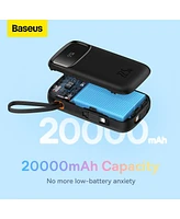 Baseus Portable Charger Power Bank,22.5W 10000mAh Fast Charging Phone Charger, Purple