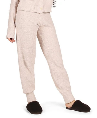 MeMoi Women's Soft and Cozy Knit Casual Solid Jogger Pants