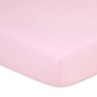 The Peanutshell Fitted Crib Sheet Set for Baby Girls, Pink Roses and Floral, 4 Pack Set