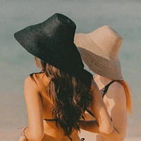 Brunna.Co Meg Beige Jute Straw Hat