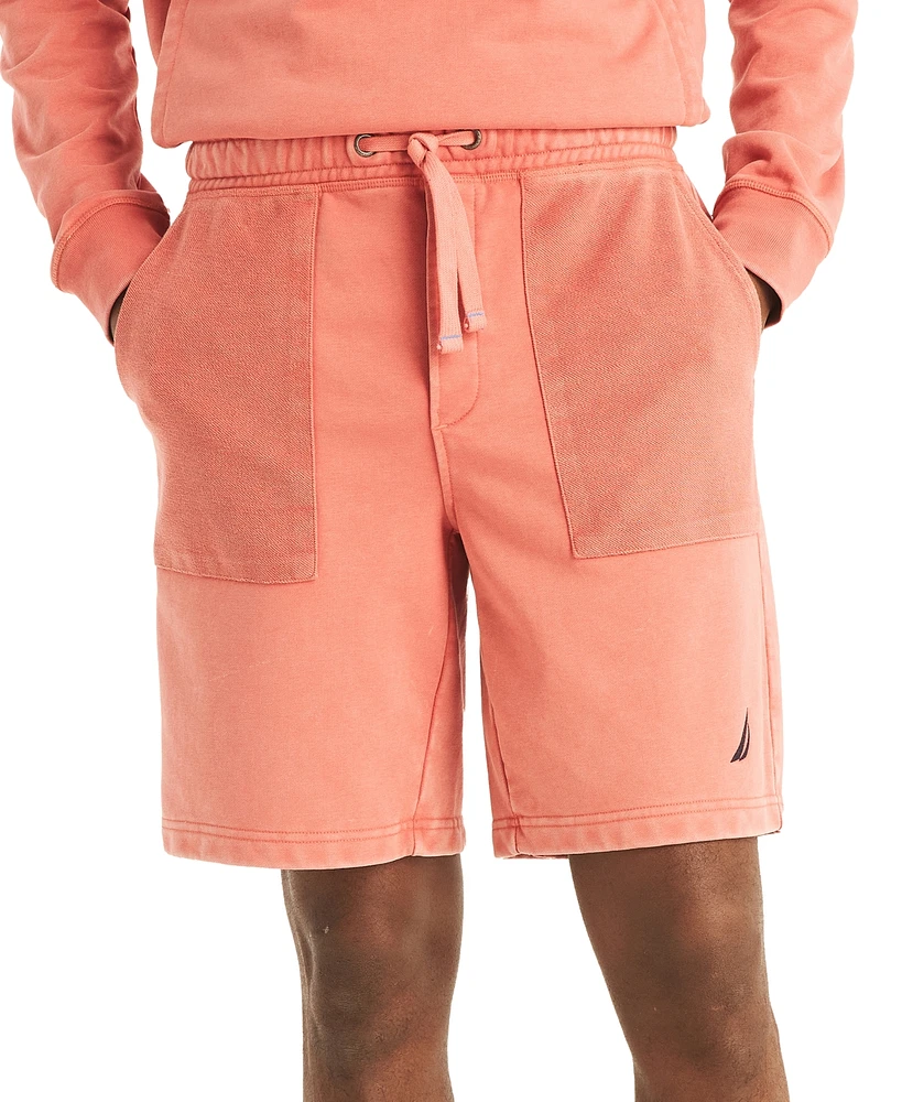 Nautica Men's Elastic Waist 9" Pull-On Shorts