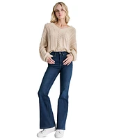 Dkny Jeans Women's High-Rise Flare-Leg Ankle