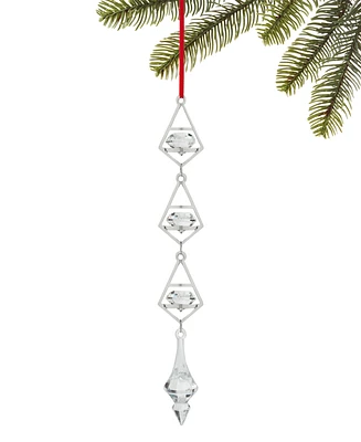 Holiday Lane Snowdaze Clear Pendant Ornament, Created for Macy's