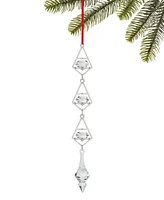 Holiday Lane Snowdaze Clear Pendant Ornament, Exclusively at Macy's