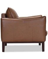 Kettner 34" Leather Chair, Created for Macy's