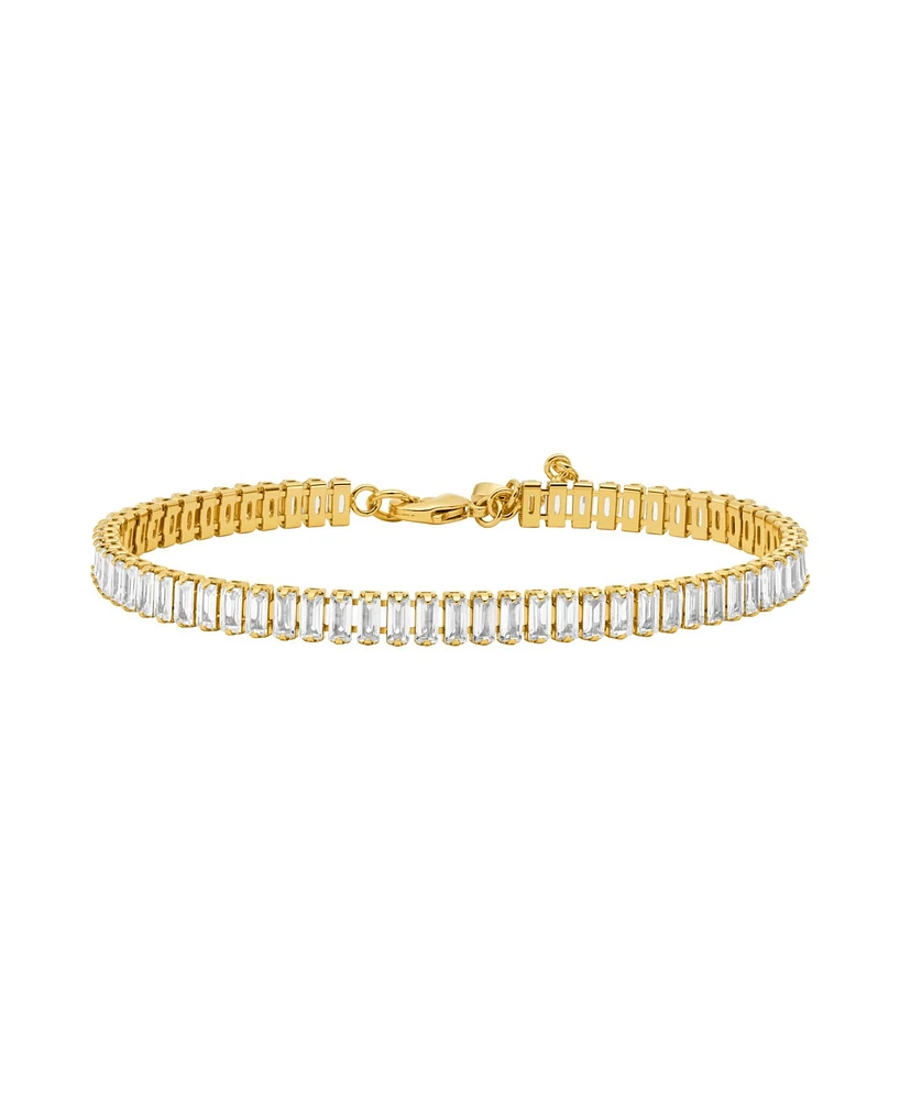 Michael Kors 14K Gold-Plated Brass Tennis Bracelet