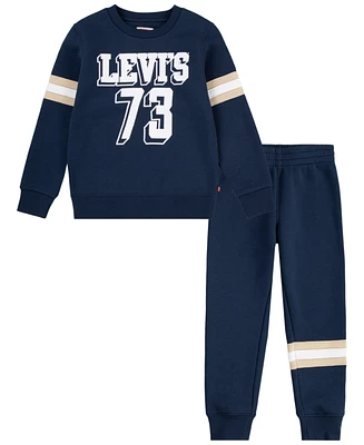 Levi's Toddler Boys 2-Piece Varsity Knit Set