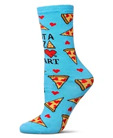 U Gotta Pizza My Heart Greeting Card Socks