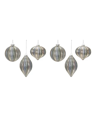 Slickblue Glass Ornament Set - Festive Holiday Decor