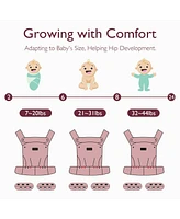 Momcozy Ergonomic,Cozy and Lightweight - Baby Carrier Newborn to Toddler