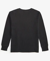 Epic Threads Little & Big Boys Embroidered Thermal Waffle-Knit Long-Sleeve T-Shirt, Created for Macy's