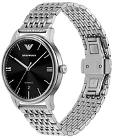 Emporio Armani Men's Automatic Stainless Steel Bracelet Watch 39mm