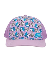 Sonic The Hedgehog Girls Youth Baseball Cap