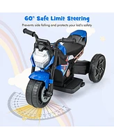 Slickblue Kids Ride-on Motorcycle 6V Battery Powered Motorbike with Detachable Training Wheels