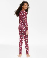 Holiday Lane Little & Big Kids Gnomes Cotton Snug Fit Matching Family Pajamas Set, Created for Macy's