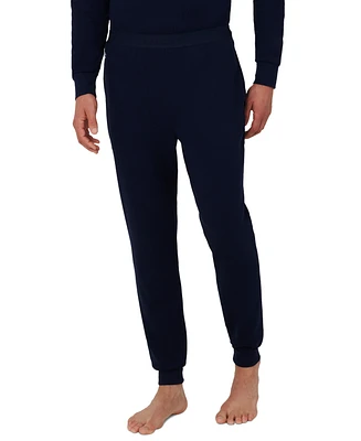 Lacoste Men's Straight-Fit Thermal Waffle-Knit Joggers