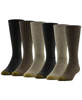 Men's 6-Pack Casual Harrington Socks