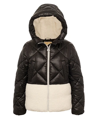 Michael Kors Big Girls Diamond Quilt Puffer