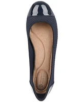 Giani Bernini Women's Taylee Memory Foam Cap Toe Ballet Flats, Created for Macy's