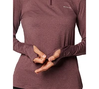 Columbia Women's Sloan Ridge Quarter-Zip Performance Top