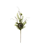 Slickblue Bird Nest Spray for Charming Holiday and Spring Decor (Set of 2)