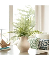 Slickblue Fern Bundle for Natural and Elegant Holiday and Home Decor (Set of 2)