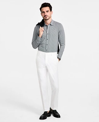 Michael Kors Men's Classic-Fit Cotton-Blend Dress Pants