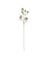 Slickblue Thistle Spray with Chic Design for Modern Holiday and Home Decor (Set of 6)