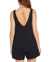 Volcom Juniors' Hang Loose Romper Swim Cover-Up