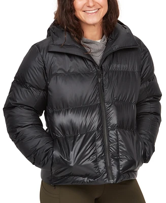 Marmot Women's Guides Hooded Zip-Front Down Coat