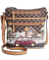 Giani Bernini Holiday Bears North South Crossbody, Created for Macy's