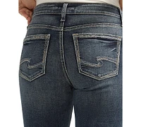 Silver Jeans Co. Women's Mid-Rise Skinny Girlfriend