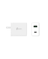 j5create 67W GaN Usb-c 2-Port Charger, JUP2367