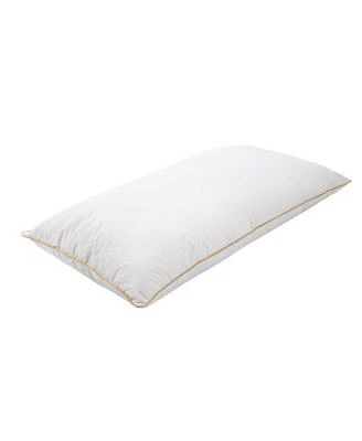 Woodek European Ultraclean Down Feather Lightweight Pillow 100 Cotton Luxurious Comfort