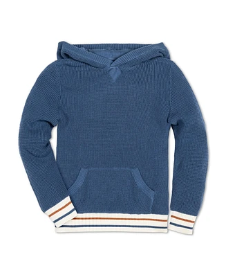 Hope & Henry Baby Boys Organic Long Sleeve Kanga Sweater Hoodie