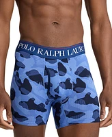 Polo Ralph Lauren Men's 3-Pack 4D-Flex Cooling Microfiber Boxer Briefs