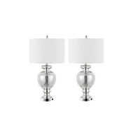 Safavieh Morocco Table Lamp Set 2 With Usb Port