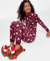 Family Pajamas Big Kids Gingerbread Slippers, Created for Macy's