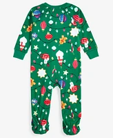 Holiday Lane Infant Ornament Cotton Matching Family Pajamas Onesie, Created for Macy's