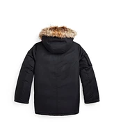 Polo Ralph Lauren Big Boys Artificial-fur-Trim Down Parka Jacket