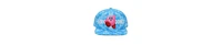 Kirby Boys Cloud Pattern Blue Youth Snapback Cap