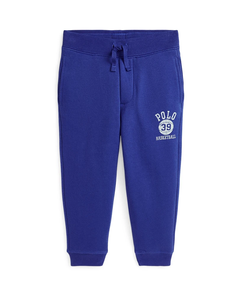 Polo Ralph Lauren Toddler and Little Boys Logo Fleece Jogger Pant