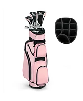 Givimo 10 Pieces Womens Complete Golf Club Set with Alloy Driver