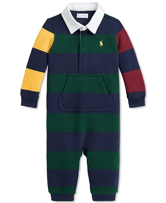 Polo Ralph Lauren Baby Fleece Rugby Coveralls