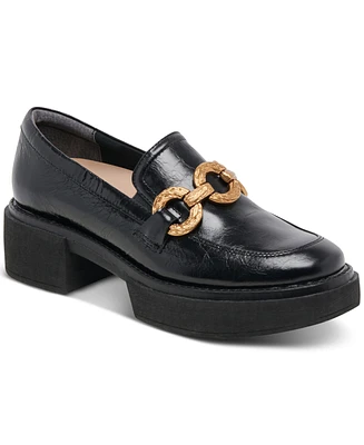 Dolce Vita Women's Sheena Platform Chain Bit Loafers