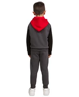 Champion Little Boys Colorblocked Fleece Hoodie & Jogger Pants, 2 Piece Set