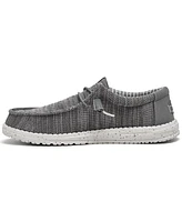 Hey Dude Men's Wally Stretch Sox Slip-On Casual Moccasin Sneakers from Finish Line