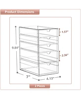 Sorbus Drawers Acrylic Organizer for Makeup, Organization and Storage, Art Supplies, Jewelry, Stationary