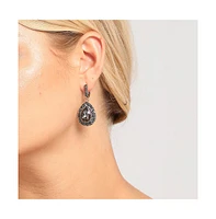Sohi Women's Stone Drop Earrings